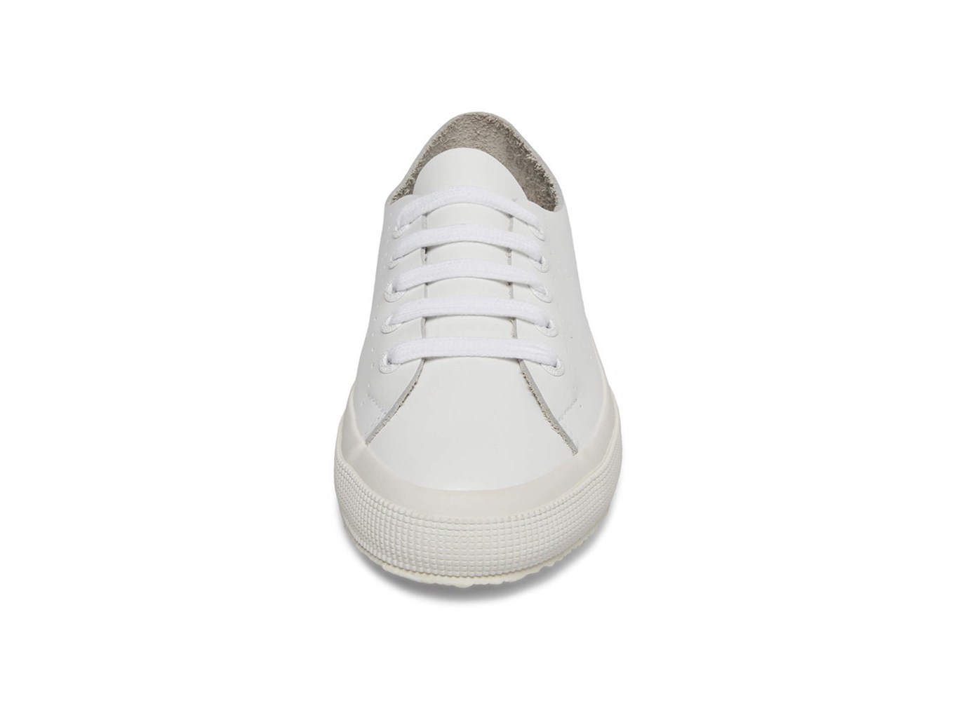 Tenis Feminino Branco - Superga 2750 Rawcutleatheru Couro - HUCBI-6730